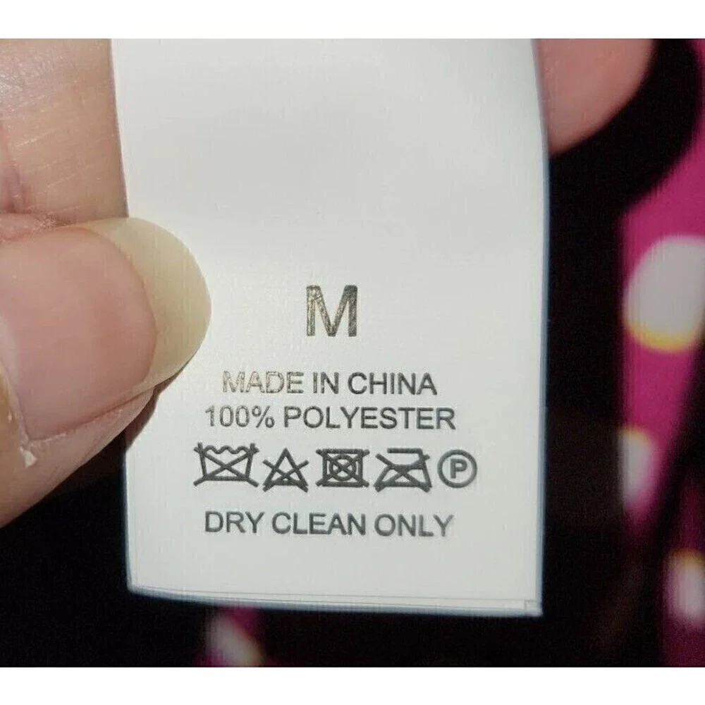 Kate Spade Mallow Dot Ruched Sleeve Top Sz M Berry White NWOT - Picture 5 of 5